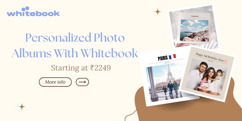 Personalized Photo Albums With Whitebook